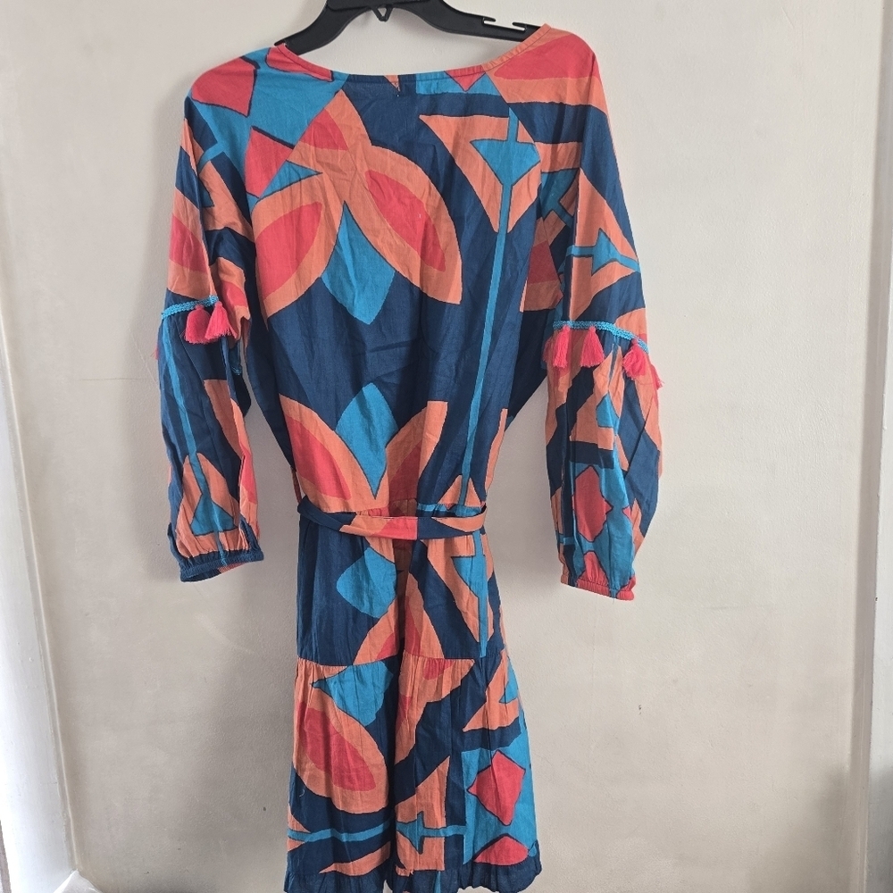MODAPOSA Colorful Geometric Print Dress - Picture 7 of 8